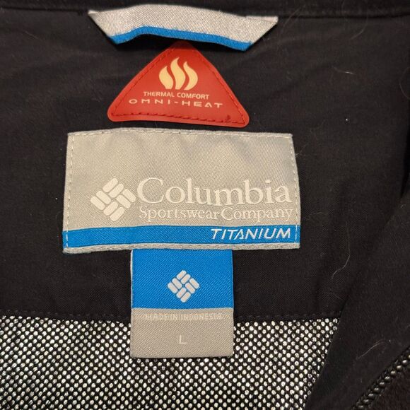 Mens Columbia Titanium Omni Heat full zip fleece jacket - Picture 5 of 6